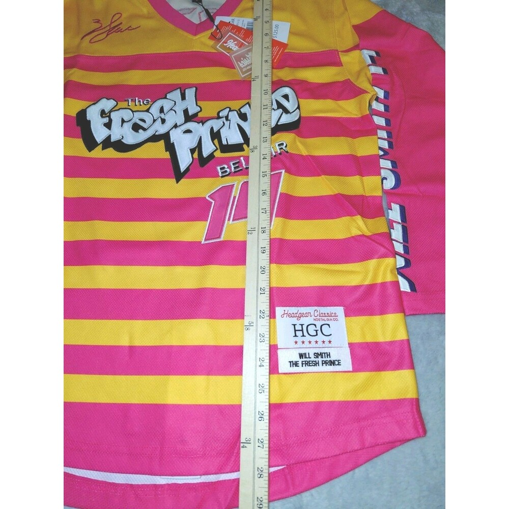 Headgear Classics Hockey Jersey Fresh Prince Of Bel Air Will Smith Size Small - Picture 4 of 8